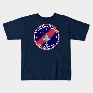 F-104 Starfighter Patch Kids T-Shirt